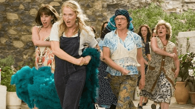 Cena de Mamma mia!