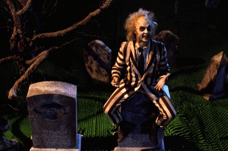 beatlejuice em os fantasmas se divertem