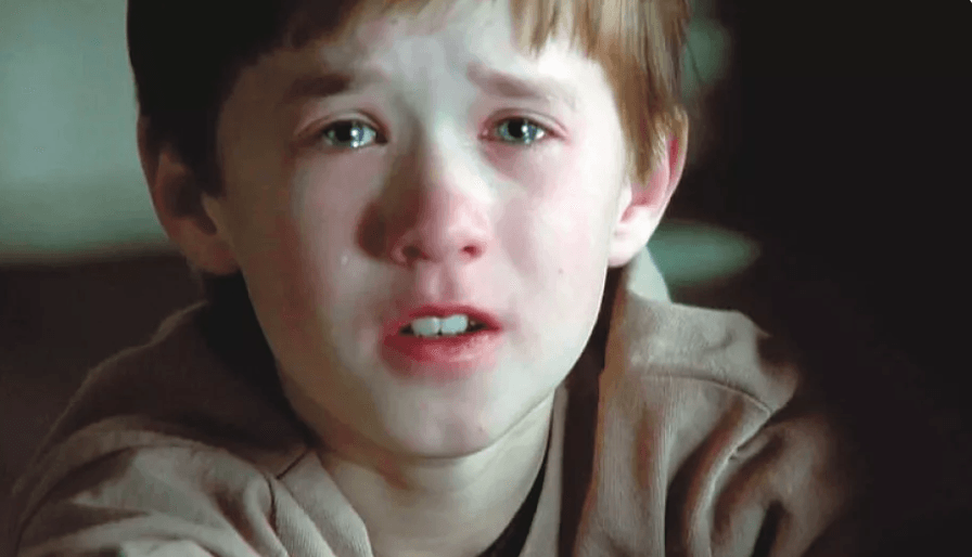 Haley Joel Osment em o sexto sentido