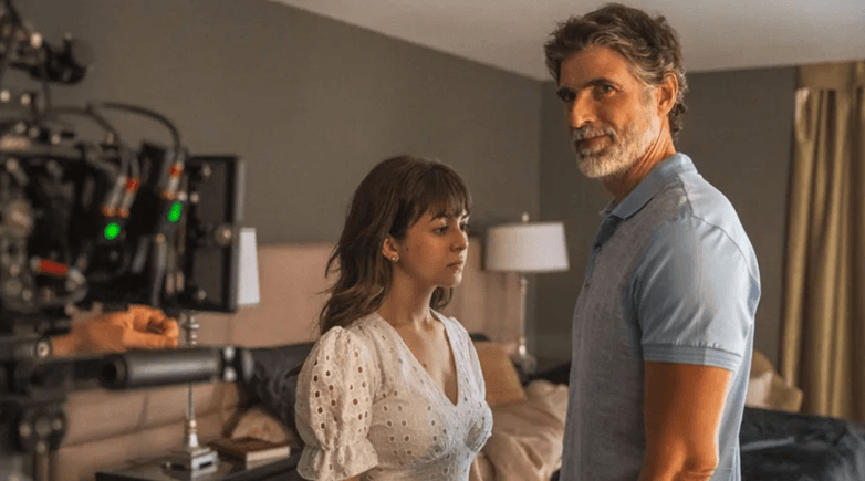 Reynaldo Gianecchini e Klara Castanho em Bom dia Verônica
