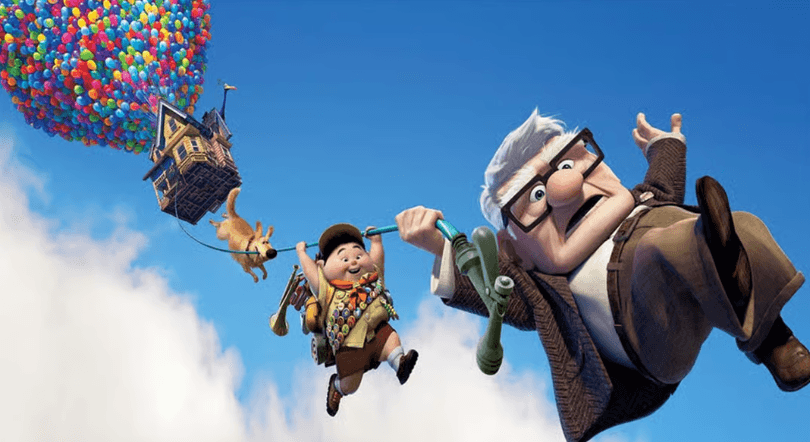 Cena de Up - altas aventuras