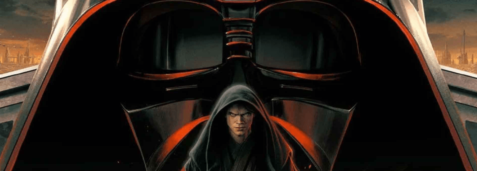 Star Wars III – A Vingança dos Sith, representando as obras que se tornaram trilogia de sucesso