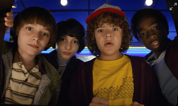 Personagens de stranger things