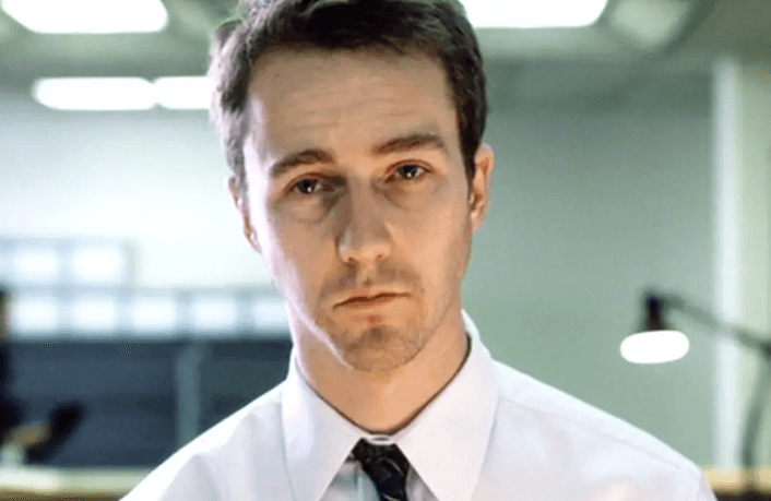 Edward Norton em Clube da Luta